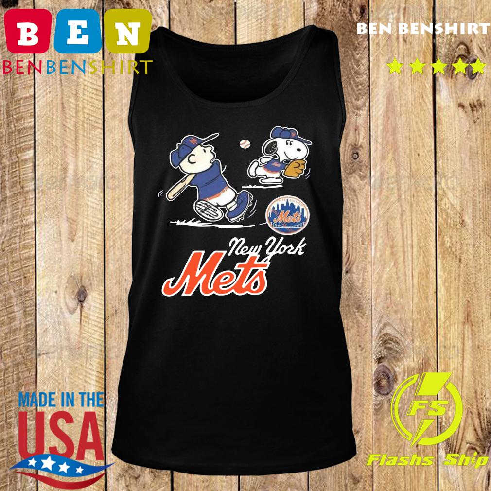 snoopy mets shirt